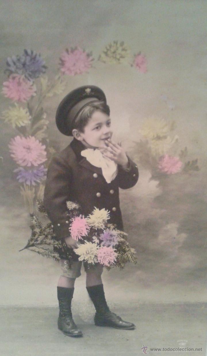 Postales: MAGNIFICA POSTAL ANTIGUA  DEL A&Ntilde;O 1910 - Foto 1