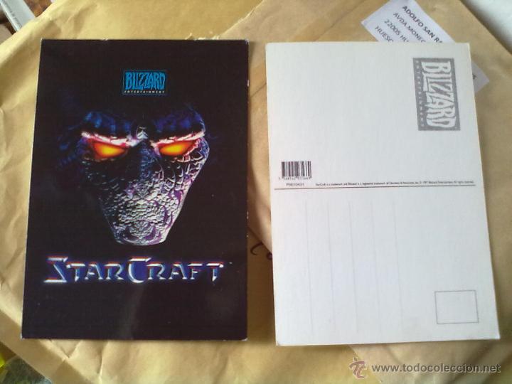 Postales: POSTAL STARCRAFT BLIZZARD - Foto 1