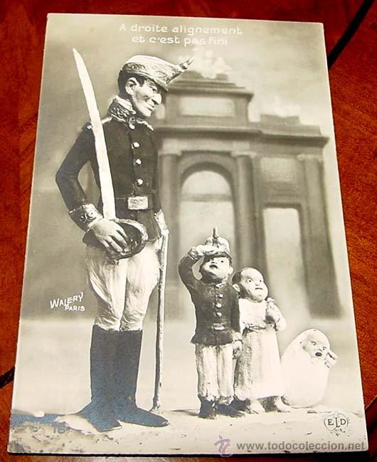 Cartoline: ANTIGUA FOTO POSTAL SATIRICA DE ALFONSO XIII  - WALERY . PARIS