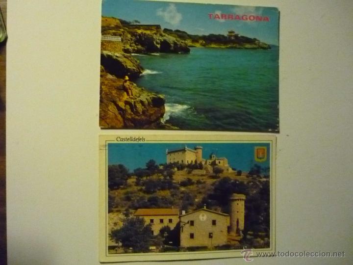 Postales: lote postales castelldefels .-tarragona  --escritas - Foto 1