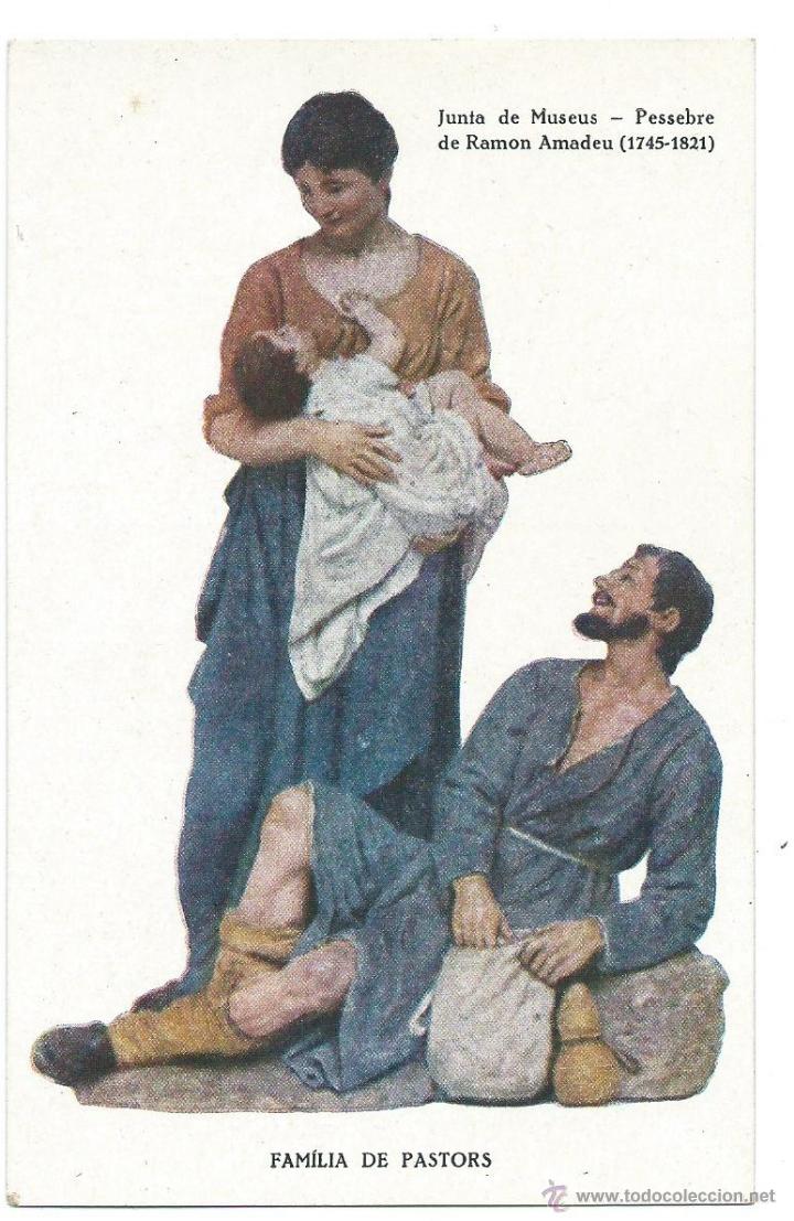 Postales: 12 postals Junta de museus -Pessebre de Ramon Andreu. A&ntilde;os 30 - Foto 1