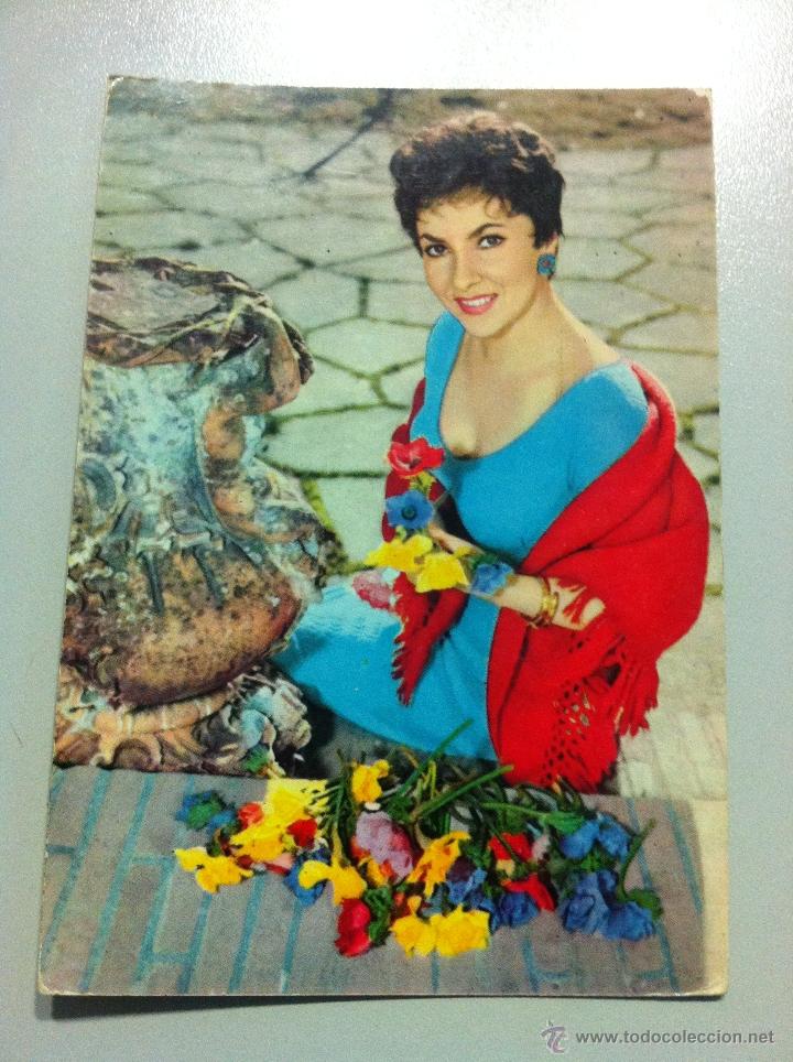 Cartoline: Postales de cine. n&ordm; 288 Gina Lollobrigida. . Postal sin uso.