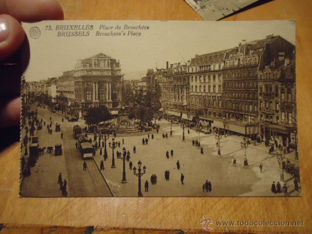 Postales: antigua postal bruselas - Foto 1