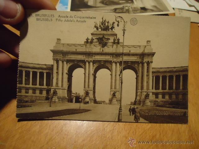Postales: antigua postal bruselas - Foto 1