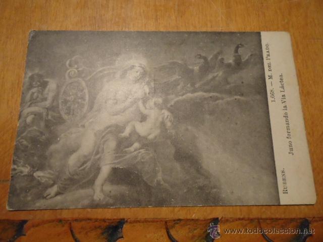 Postales: antigua postal  rubens museo del prado 1.668  juno formano la via lactea