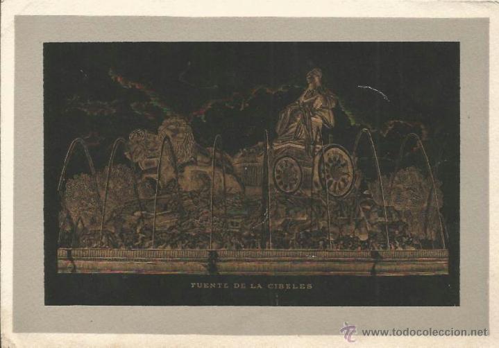 Postales: :::: LL68 - LAMINA - FUENTE DE LA CIBELES - Foto 1