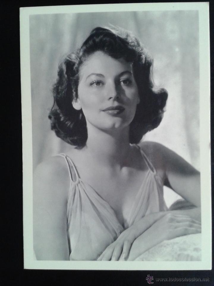Postales: POSTAL DE AVA GARDNER. A&Ntilde;OS 70 - Foto 1