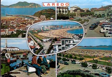 Postales: POSTAL - LAREDO SANTANDER - A&Ntilde;OS 70 - SIN CIRCULAR - Foto 1