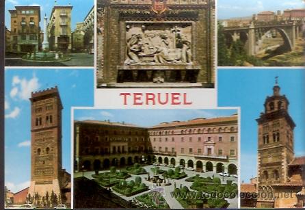 Postales: POSTAL - TERUEL - A&Ntilde;OS 70 - SIN CIRCULAR - Foto 1