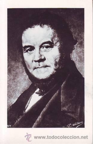 Postales: STENDHAL (Henri Beyle) (1783-1842) Romancier. - Foto 1