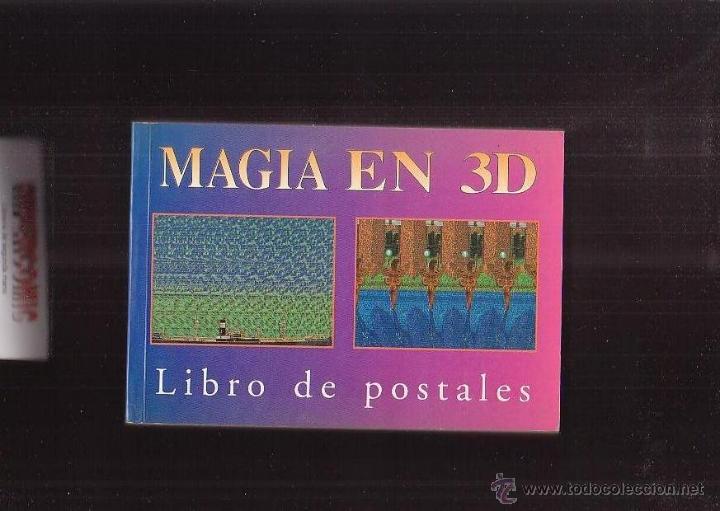 Cartoline: MAGIA EN 3D , LIBRO DE POSTALES