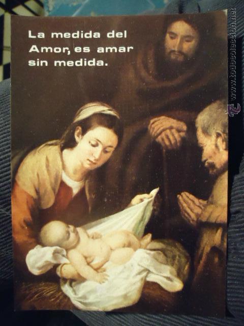 Postales: antigua postal religiosa 1978 - Foto 1