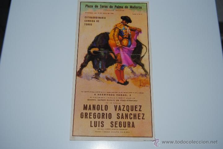 Postales: CARTEL DE TOROS N&ordm; 7  SOBERANA - Foto 1