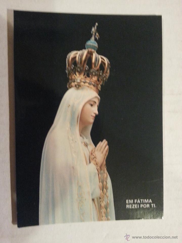 Postales: postal religiosa virgen de fatima - Foto 1