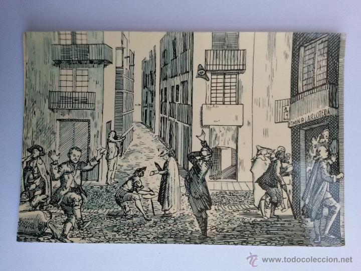 Postais: Postal loteria serie B n&ordm; 4 la foto tiene reflejo a la derecha