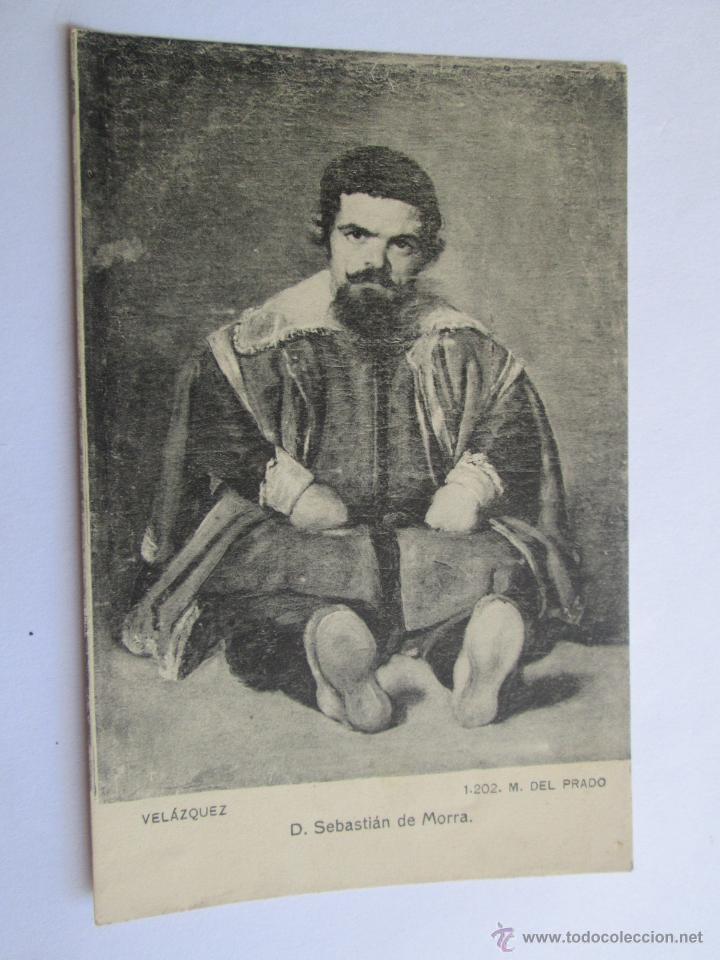 Postales: D. SEBASTIAN DE MORRA VELAZQUEZ MUSEO DEL PRADO 1202