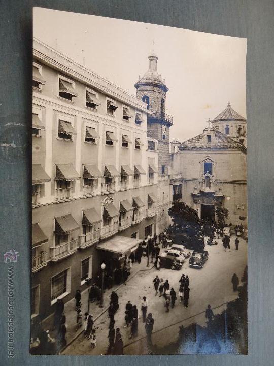 Postales: antigua postal CONVENTO DE SAN FRANCISCO Y HOTEL DE FRANCIA - BLANCO Y NEGRO - EDICIONES SICILIA
