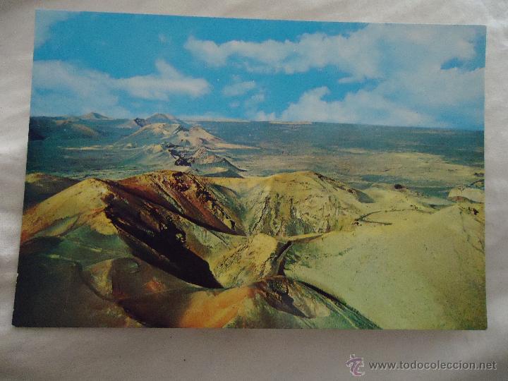 Postales: antigua postal LANZAROTE ESPEJO LUNAR - Foto 1