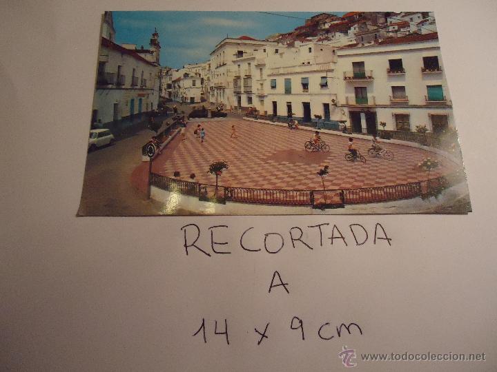 Postais: antigua postal recortada por los filos media aproximada 14 x 9 cm