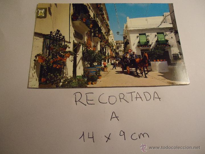 Postais: antigua postal recortada por los filos media aproximada 14 x 9 cm  cadiz