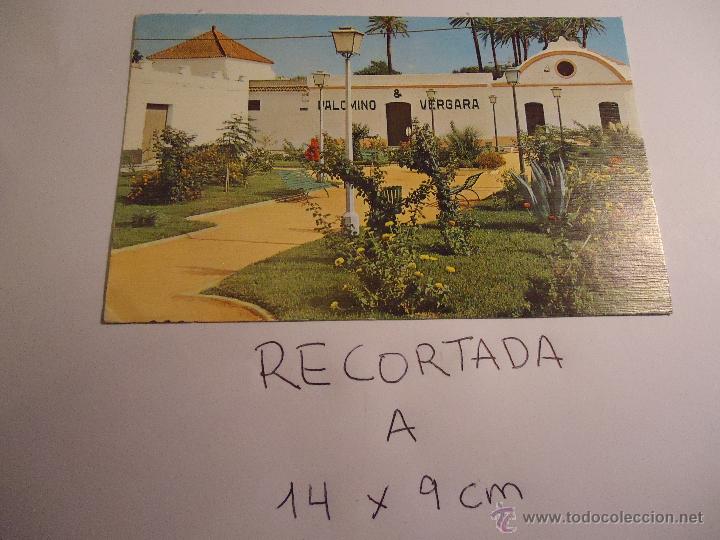 Postais: antigua postal recortada por los filos media aproximada 14 x 9 cm sanlucar barrameda bodega cadiz