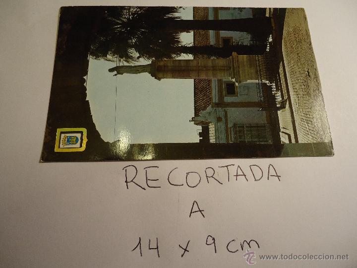 Postais: antigua postal recortada por los filos media aproximada 14 x 9 cm puerto santa maria cadiz