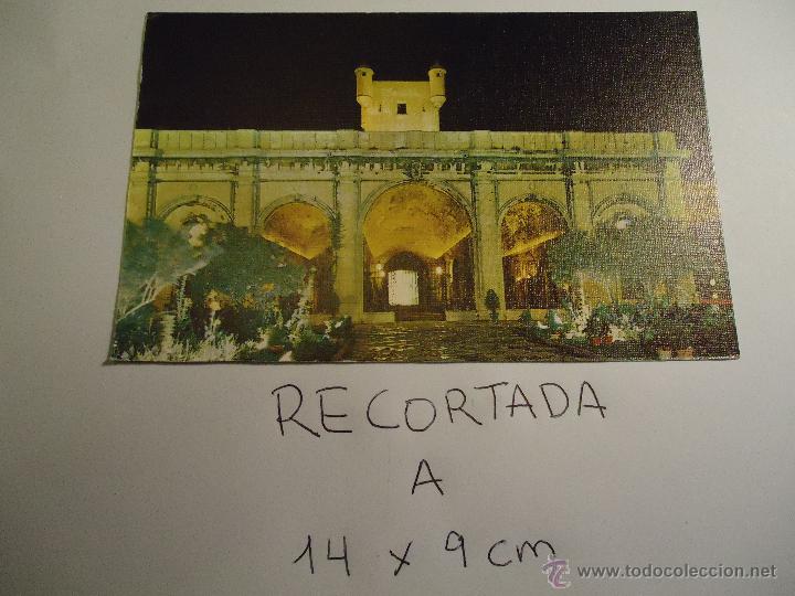 Postkarten: antigua postal recortada por los filos medida aproximada 14 x 9 cm cadiz