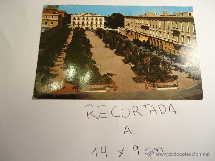 Postkarten: antigua postal recortada por los filos medida aproximada 14 x 9 cm cadiz san fernando