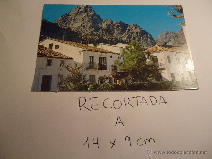 Postkarten: antigua postal recortada por los filos medida aproximada 14 x 9 cm cadiz grazalema