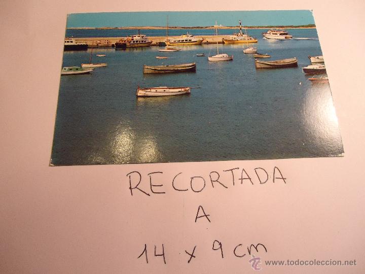 Postkarten: antigua postal recortada por los filos medida aproximada 14 x 9 cm la sabina