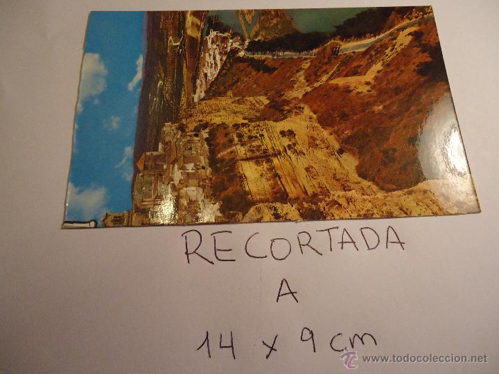 Postkarten: antigua postal recortada por los filos medida aproximada 14 x 9 cm cadiz arcos de la frontera