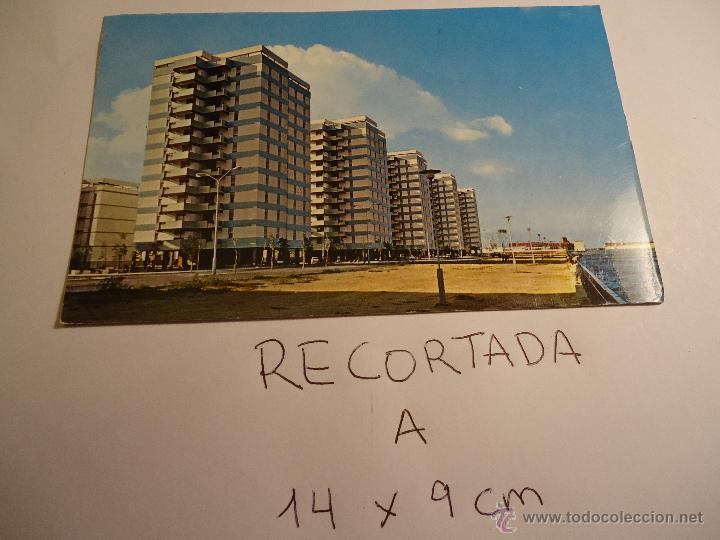 Postales: antigua postal recortada por los filos medida aproximada 14 x 9 cm cadiz