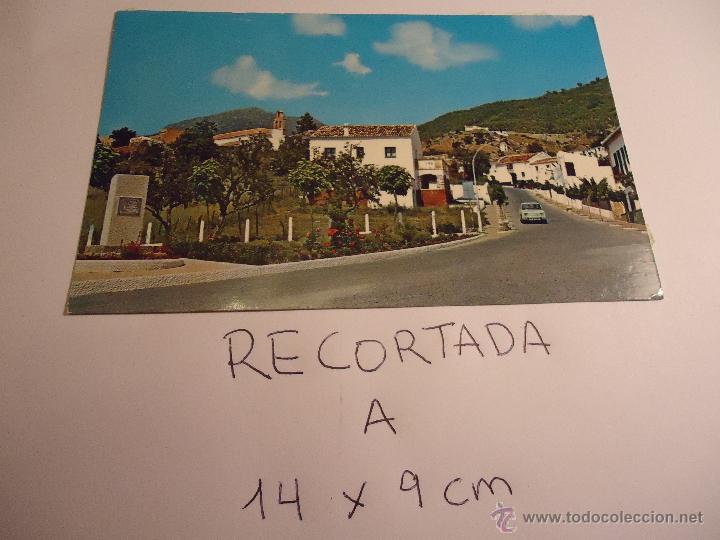 Postales: antigua postal recortada por los filos medida aproximada 14 x 9 cm