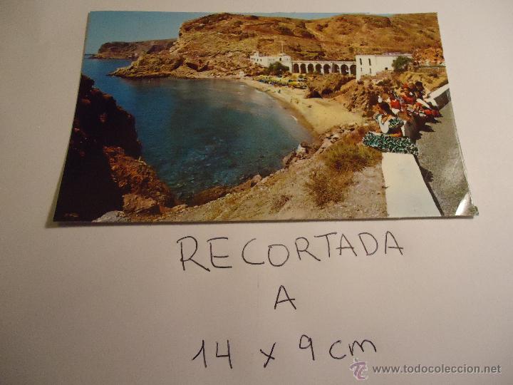 Postcards: antigua postal recortada por los filos medida aproximada 14 x 9 cm ALMERIA