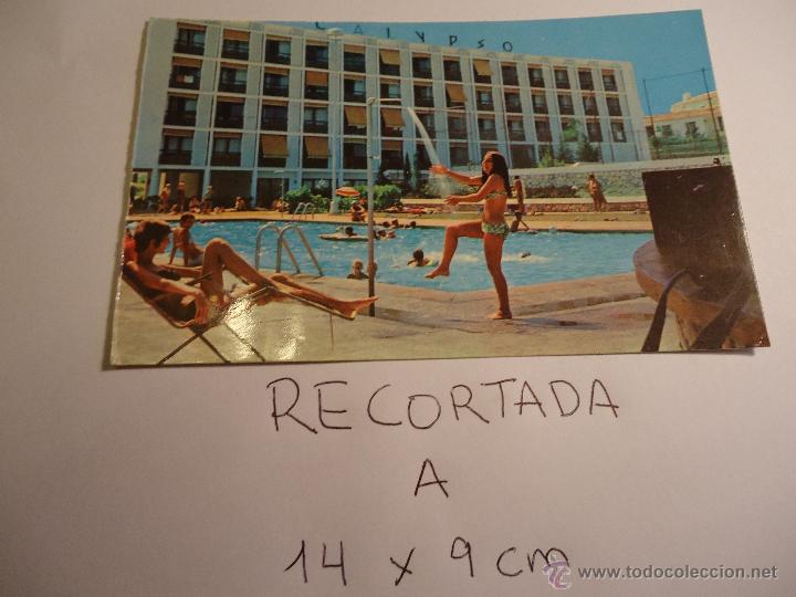 Postcards: antigua postal recortada por los filos medida aproximada 14 x 9 cm CARRETERA CADIZ MALAGA