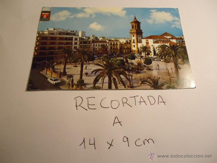 Postcards: antigua postal recortada por los filos medida aproximada 14 x 9 cm CADIZ ALGECIRA