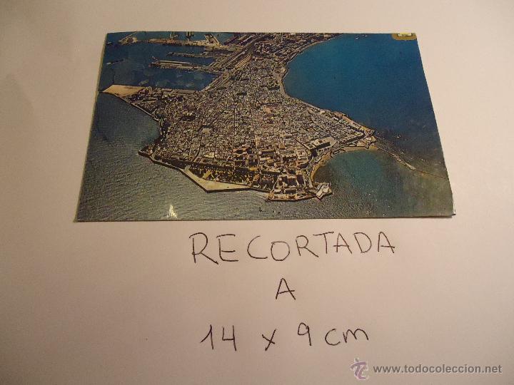 Postcards: antigua postal recortada por los filos medida aproximada 14 x 9 cm CADIZ