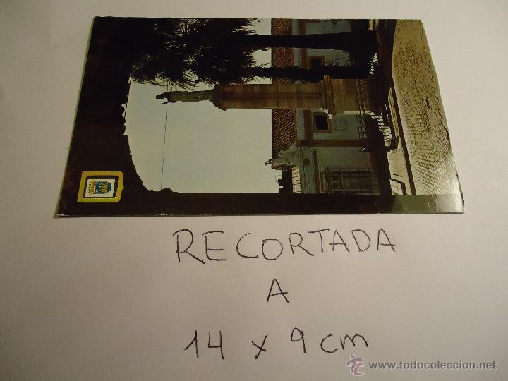Cartes Postales: antigua postal recortada por los filos medida aproximada 14 x 9 cm CADIZ PUERTO SANTA MARIA