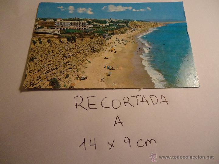 Cartes Postales: antigua postal recortada por los filos medida aproximada 14 x 9 cm CADIZ CONIL DE LA FRONTERA