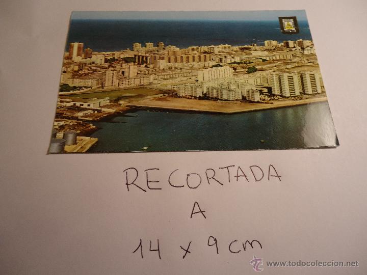 Cartes Postales: antigua postal recortada por los filos medida aproximada 14 x 9 cm CADIZ