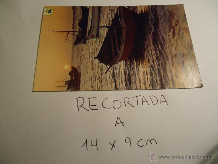 Postales: antigua postal recortada por los filos medida aproximada 14 x 9 cm CADIZ SANLUCAR DE BARRAMEDA