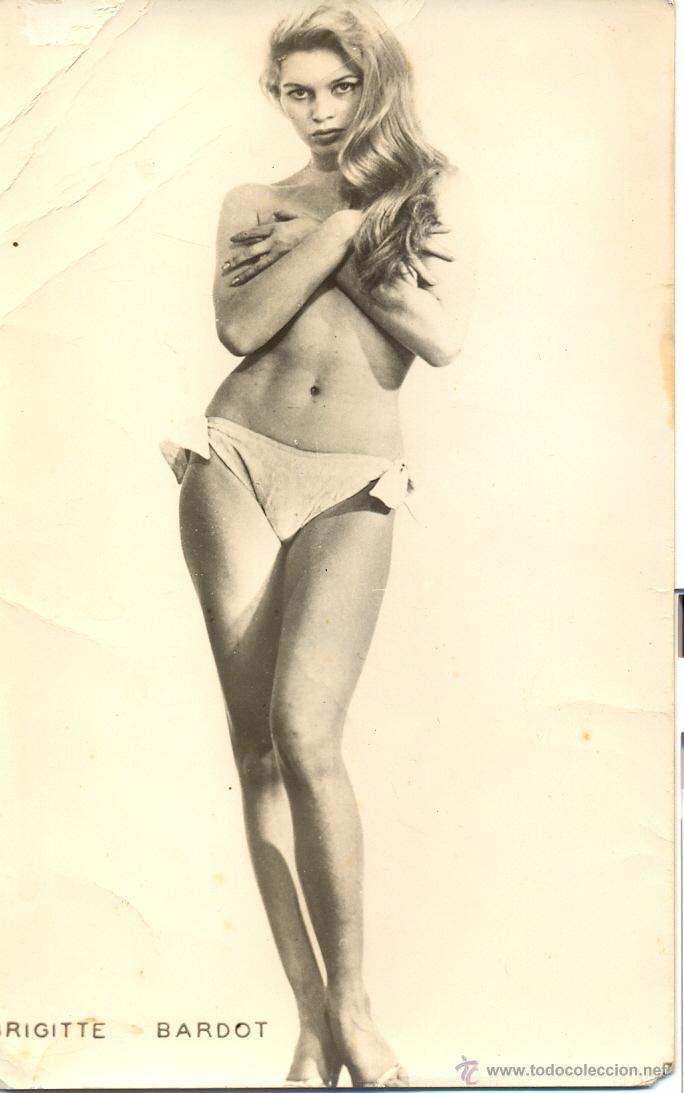 Postales: TARGETA BRIGITTE BARDOT.DEDICADA