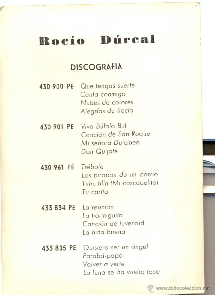 Postales: TARGETA Roc&iacute;o Durcal - Foto 2