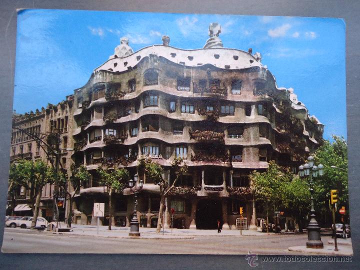 Postales: antigua postal rara barcelona 2798 edificio la pedrera arquitecto gaudi - Foto 1