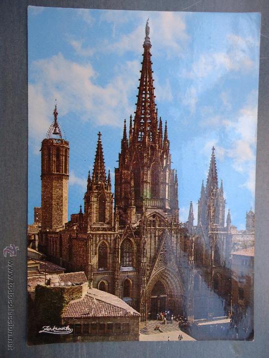 Postales: antigua postal barcelona - Foto 1