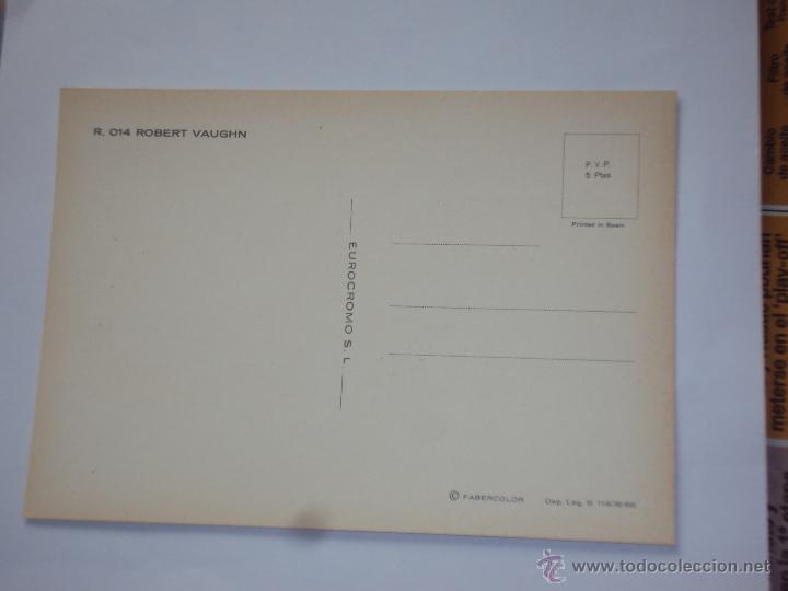 Postales: ROBERT VAUGHN - Foto 2