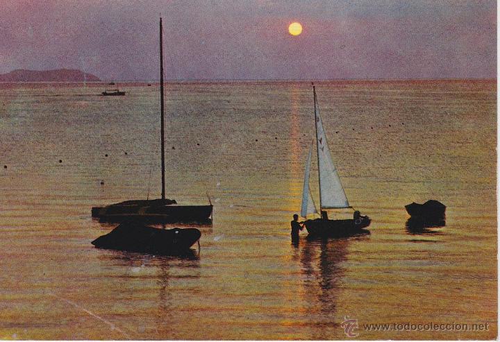 Postales: 1880 Puesta de Sol Savir Barcelona (sin circular) - Foto 1