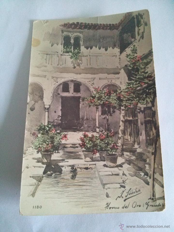 Postales: ANTIGUA POSTORNO DEL ORO GRANADA - Foto 1