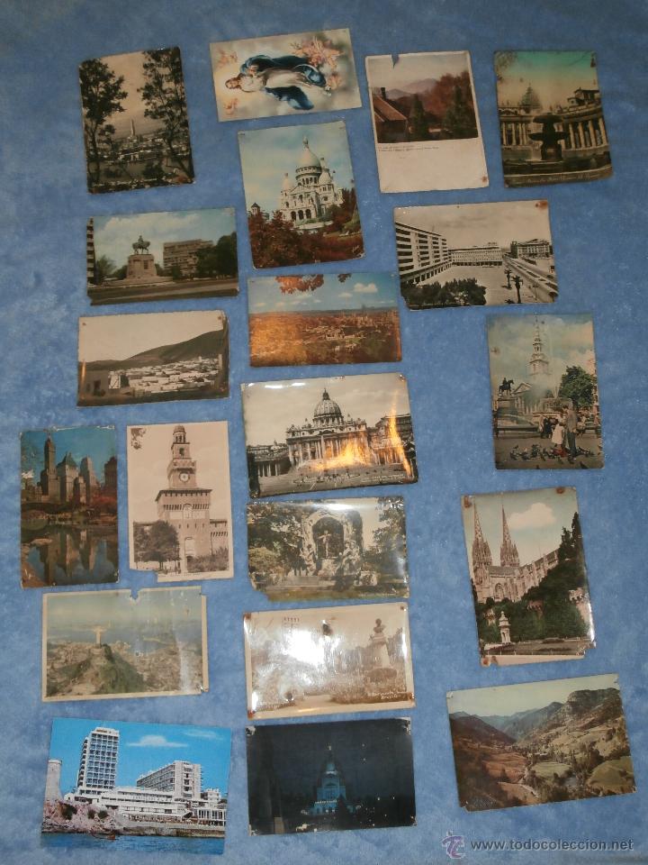 Postales: Lote 20 muy antiguas postales diversas - - Foto 1