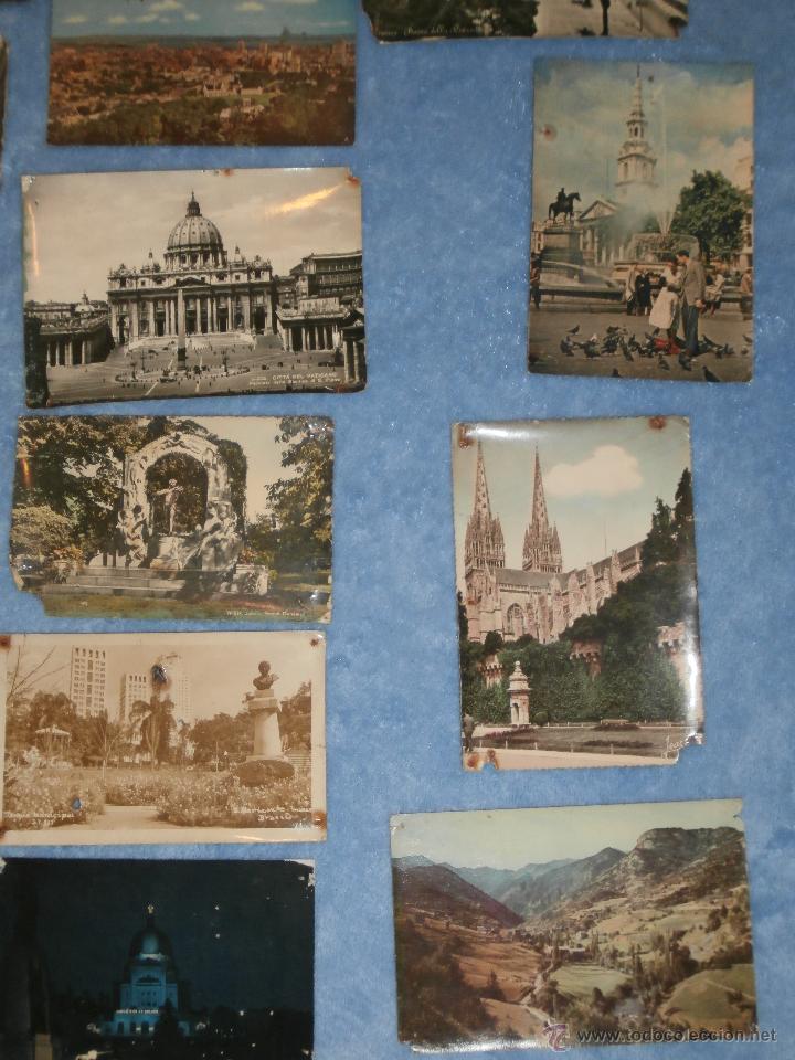 Postales: Lote 20 muy antiguas postales diversas - - Foto 3
